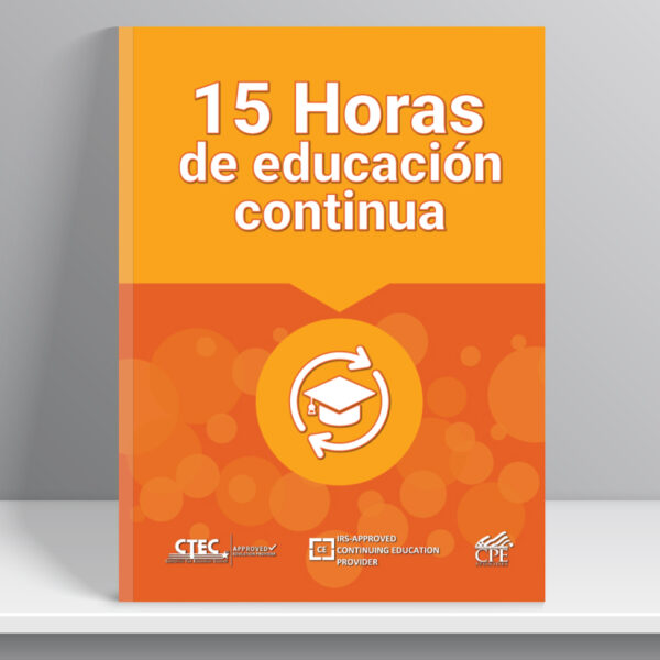 15 horas de educación continua